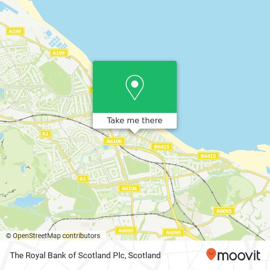 The Royal Bank of Scotland Plc map