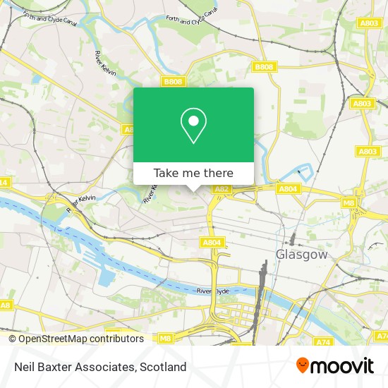 Neil Baxter Associates map