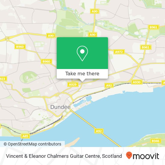 Vincent & Eleanor Chalmers Guitar Centre map