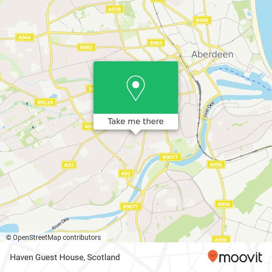 Haven Guest House map