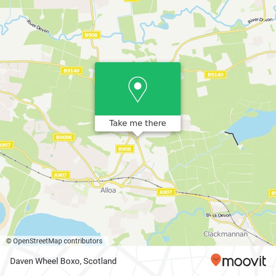 Daven Wheel Boxo map