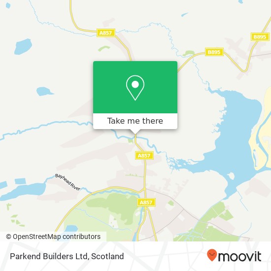 Parkend Builders Ltd map