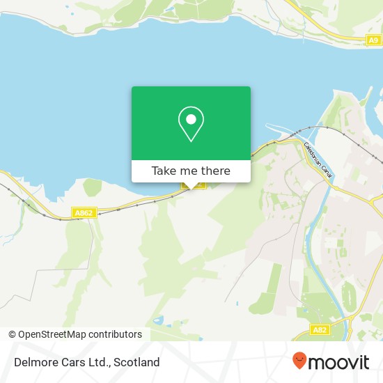 Delmore Cars Ltd. map