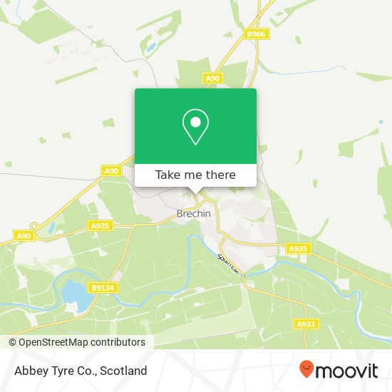 Abbey Tyre Co. map