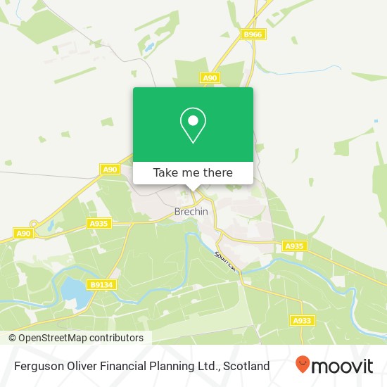 Ferguson Oliver Financial Planning Ltd. map