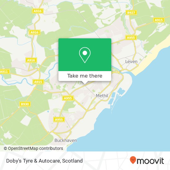 Doby's Tyre & Autocare map