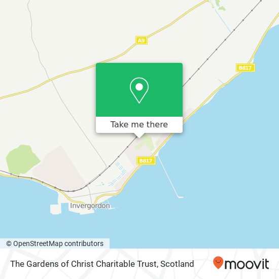 The Gardens of Christ Charitable Trust map