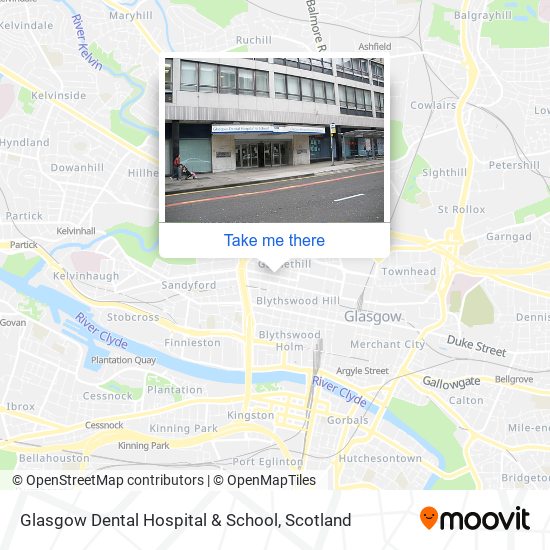 Glasgow Dental Hospital & School map