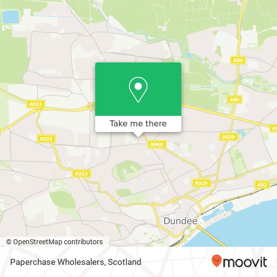 Paperchase Wholesalers map