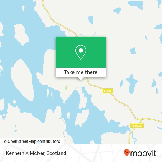Kenneth A Mciver map