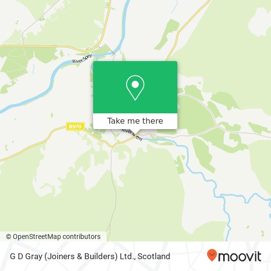 G D Gray (Joiners & Builders) Ltd. map