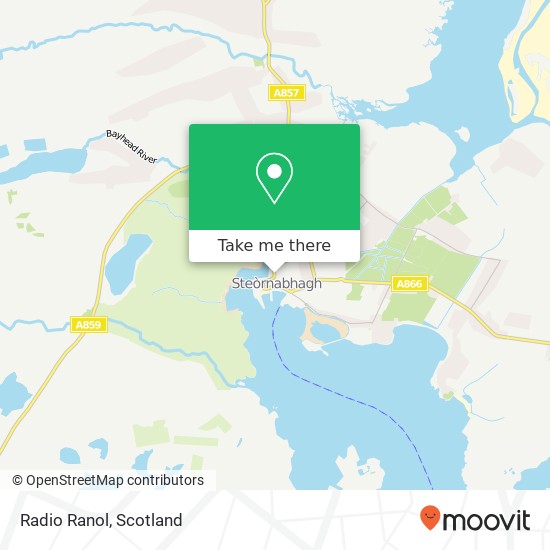 Radio Ranol map