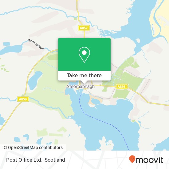 Post Office Ltd. map
