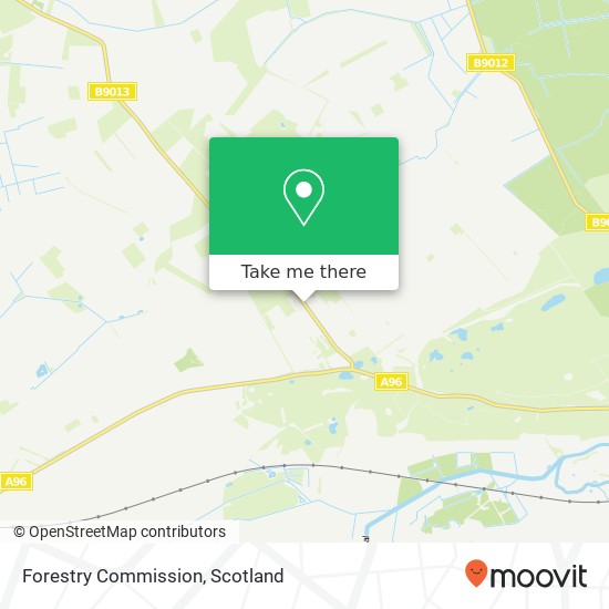 Forestry Commission map