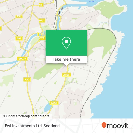 Fwl Investments Ltd map