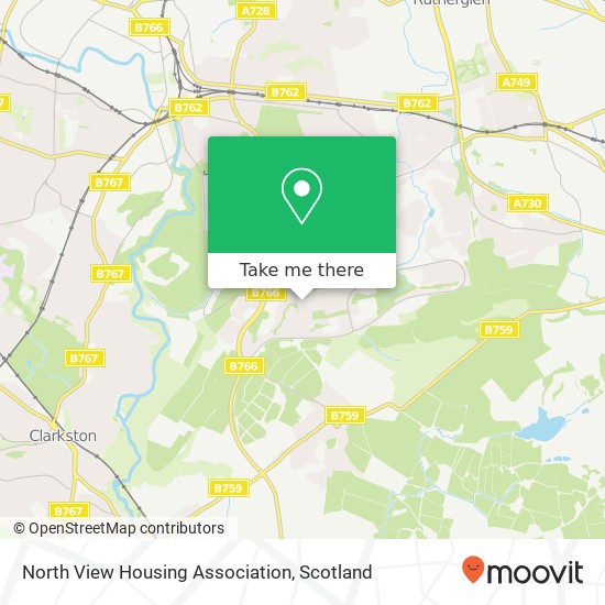 North View Housing Association map