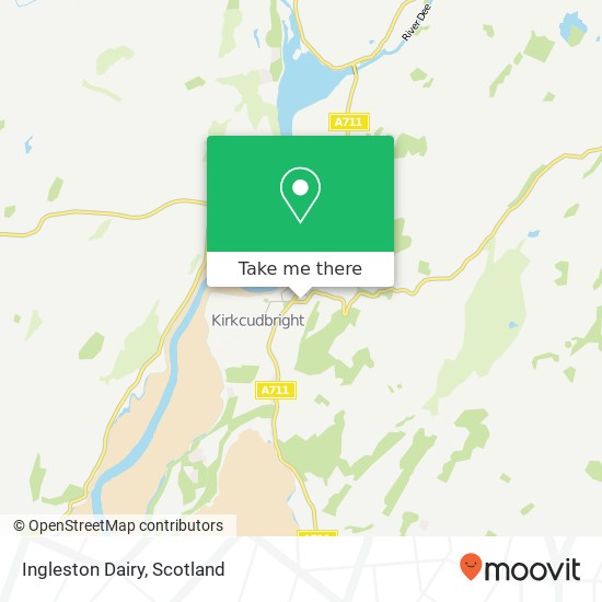 Ingleston Dairy map