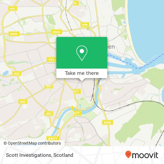 Scott Investigations map