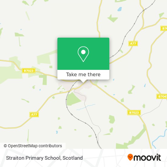 Straiton Primary School map