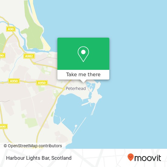 Harbour Lights Bar map