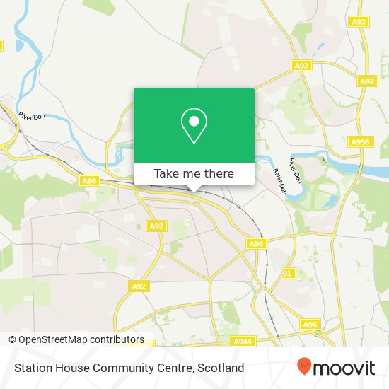 Station House Community Centre map