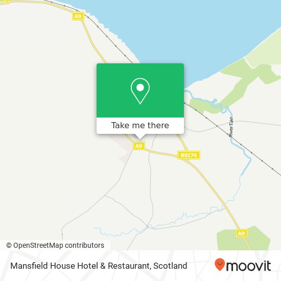 Mansfield House Hotel & Restaurant map