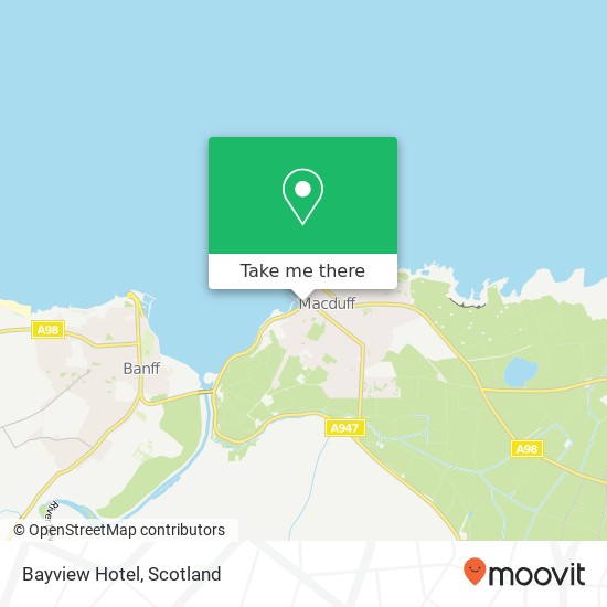 Bayview Hotel map