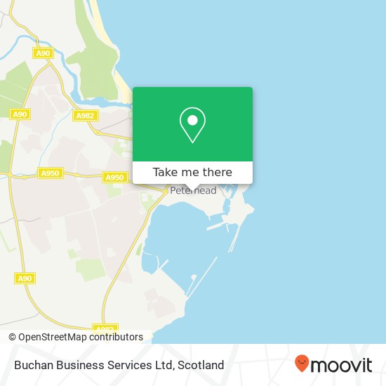 Buchan Business Services Ltd map