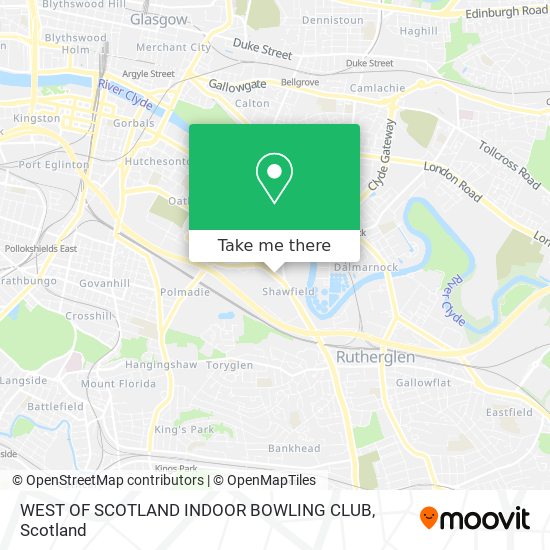WEST OF SCOTLAND INDOOR BOWLING CLUB map