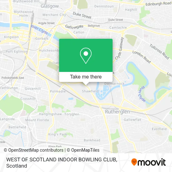 WEST OF SCOTLAND INDOOR BOWLING CLUB map