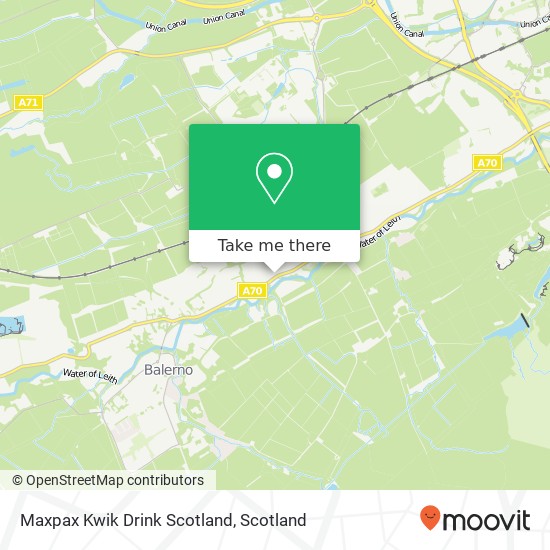 Maxpax Kwik Drink Scotland map