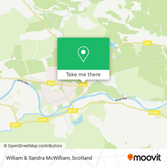 William & Sandra McWilliam map