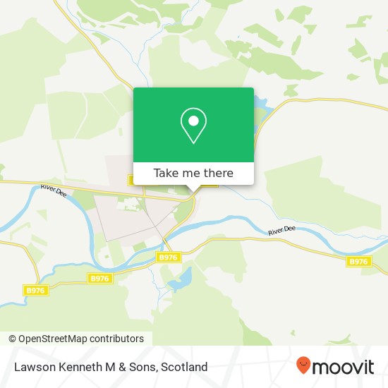 Lawson  Kenneth M & Sons map