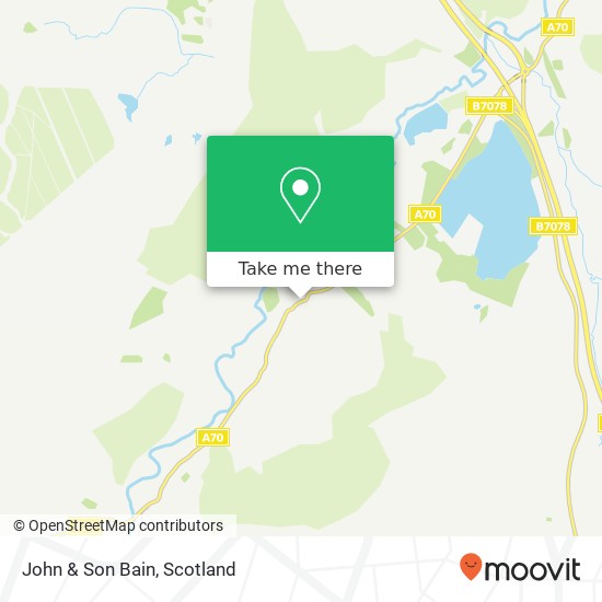 John & Son Bain map