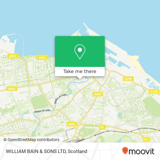 WILLIAM BAIN & SONS LTD map