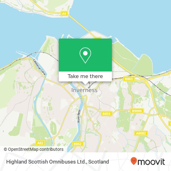 Highland Scottish Omnibuses Ltd. map