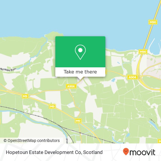 Hopetoun Estate Development Co map