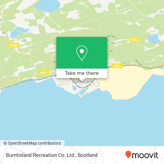 Burntisland Recreation Co. Ltd. map