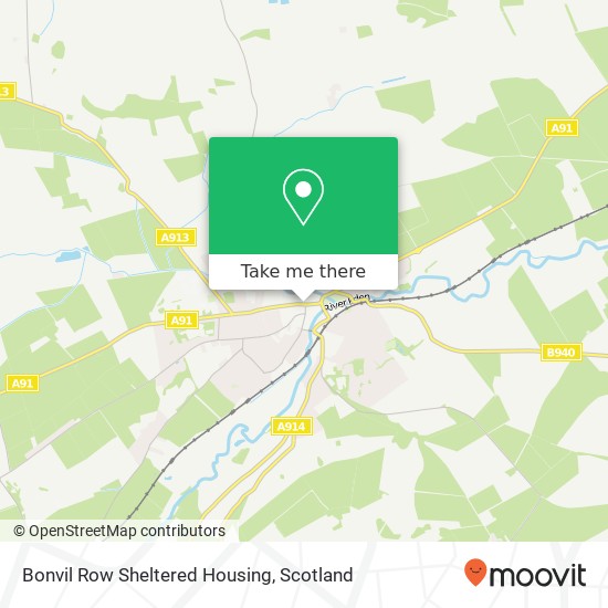 Bonvil Row Sheltered Housing map