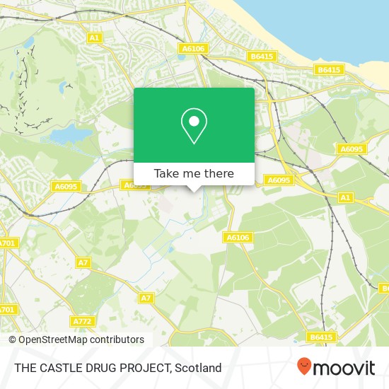 THE CASTLE DRUG PROJECT map