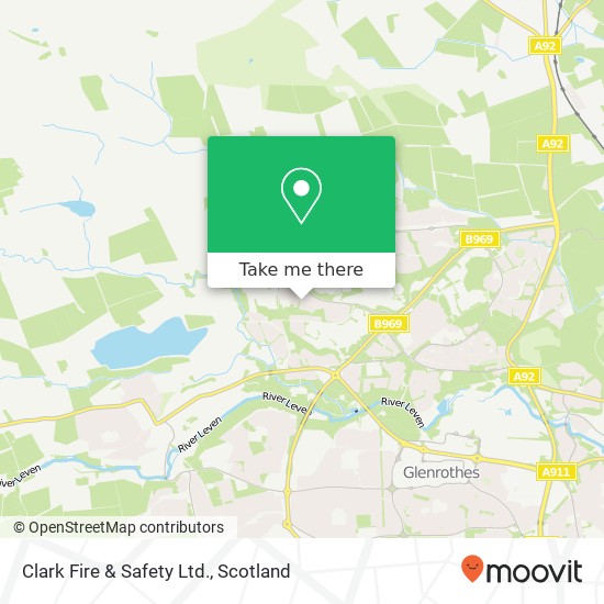 Clark Fire & Safety Ltd. map