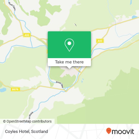 Coyles Hotel map