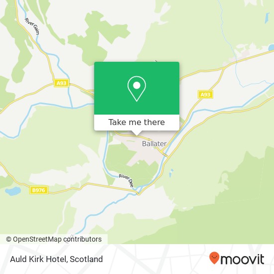 Auld Kirk Hotel map