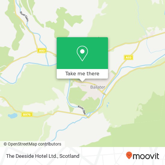 The Deeside Hotel Ltd. map