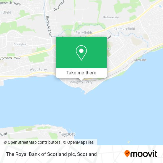The Royal Bank of Scotland plc map