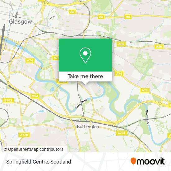 Springfield Centre map