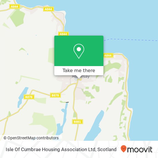 Isle Of Cumbrae Housing Association Ltd map