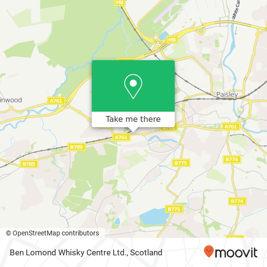 Ben Lomond Whisky Centre Ltd. map