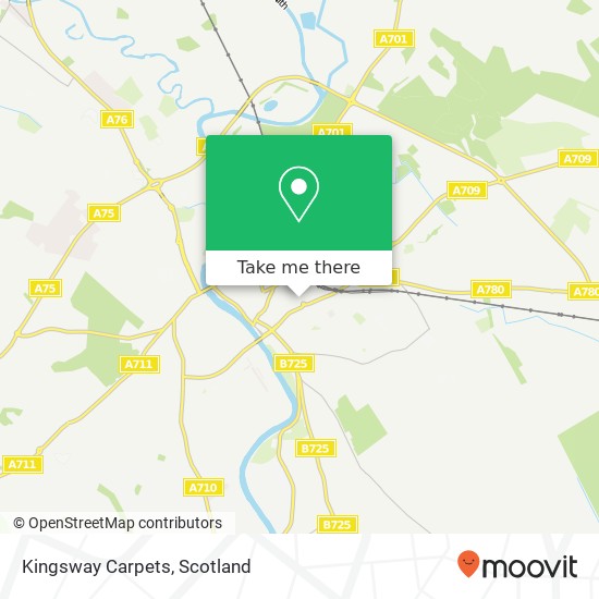 Kingsway Carpets map