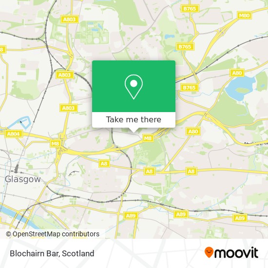 Blochairn Bar map